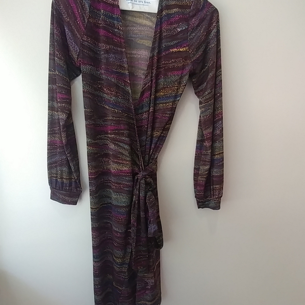 Wrap Around and Tie Midi Dress - Picture 2 of 3